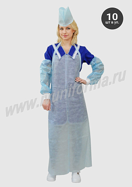 Фартук одноразовый (спанбонд)