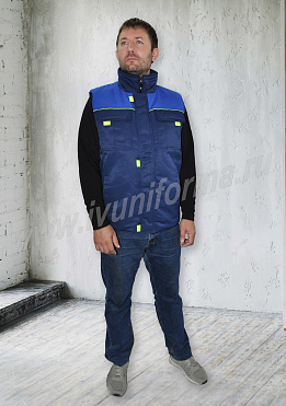 Жилет утепленный мужской арт. Р-06-126-ГР